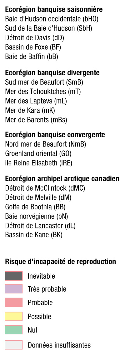 Légende carte des populations d'ours