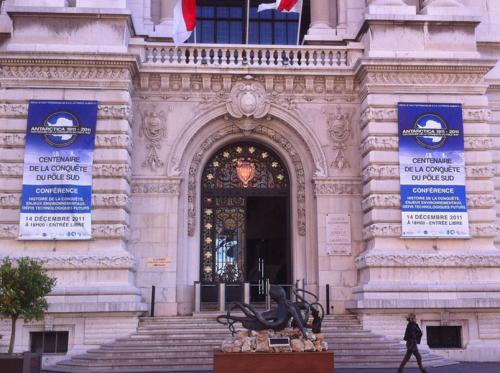 100e anniversaire de la conquête du pôle Sud au musée océanographique de Monaco