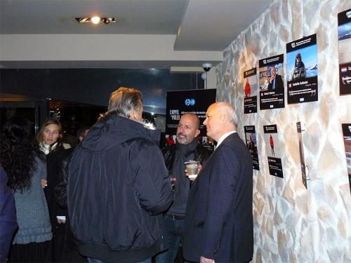 Soirée d'inauguration de l'exposition “L'Appel des Pôles” à l'Explorer's Pub de Monaco