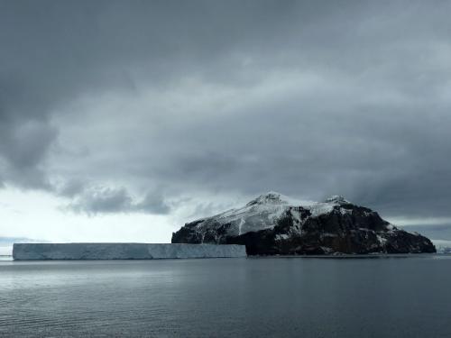 Mer de Weddell ua large d'Anderson Island