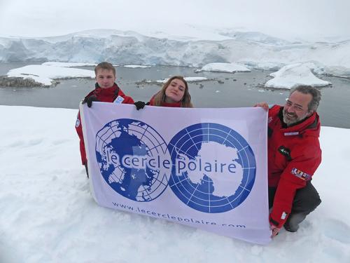 Le cercle Polaire à Portal Point