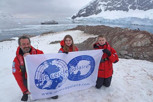 Le cercle Polaire à Portal Point